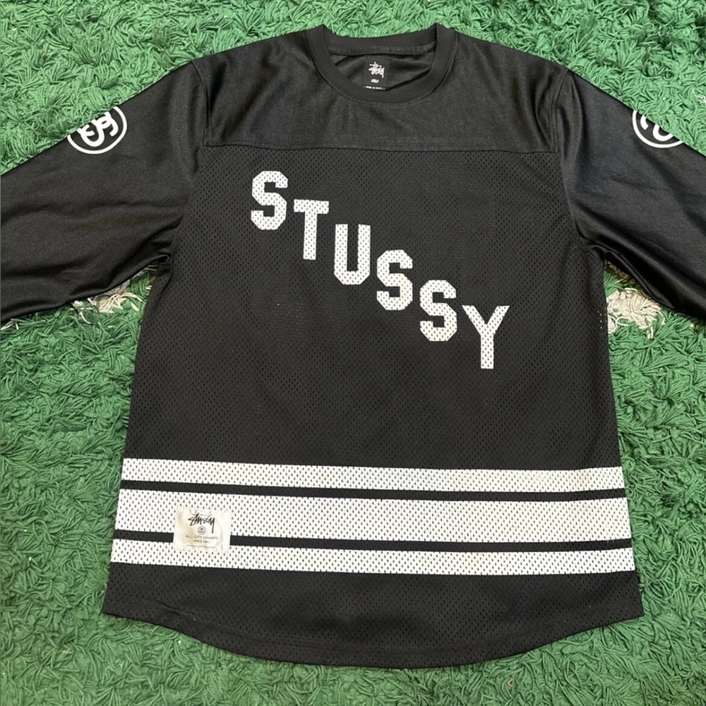Black and White Logo Jersey